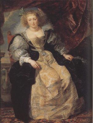 Peter Paul Rubens Helena Fourment Seated on a Terrace (mk01)